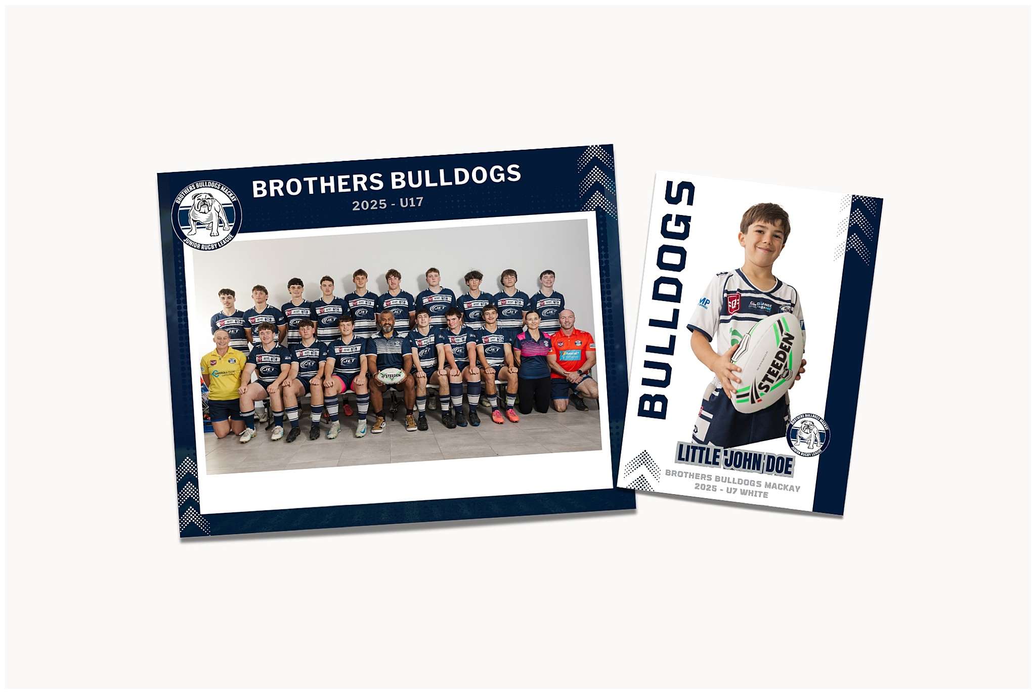 brothers junior rugby league team photos by Alyce Holzy Photography