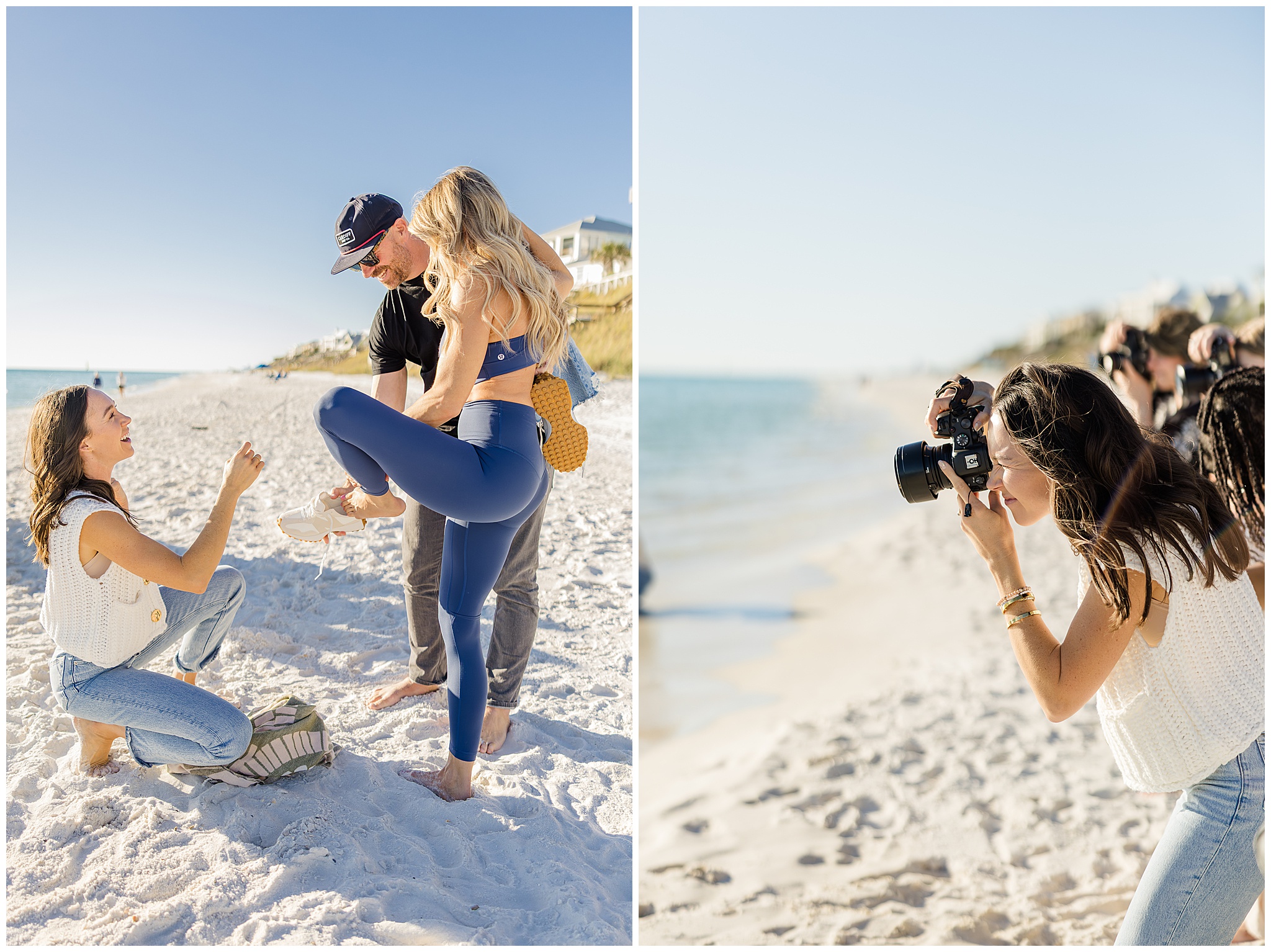 Watching Erica & Jon plan, style, pivot on a real brand photoshoot at the photography retreat.