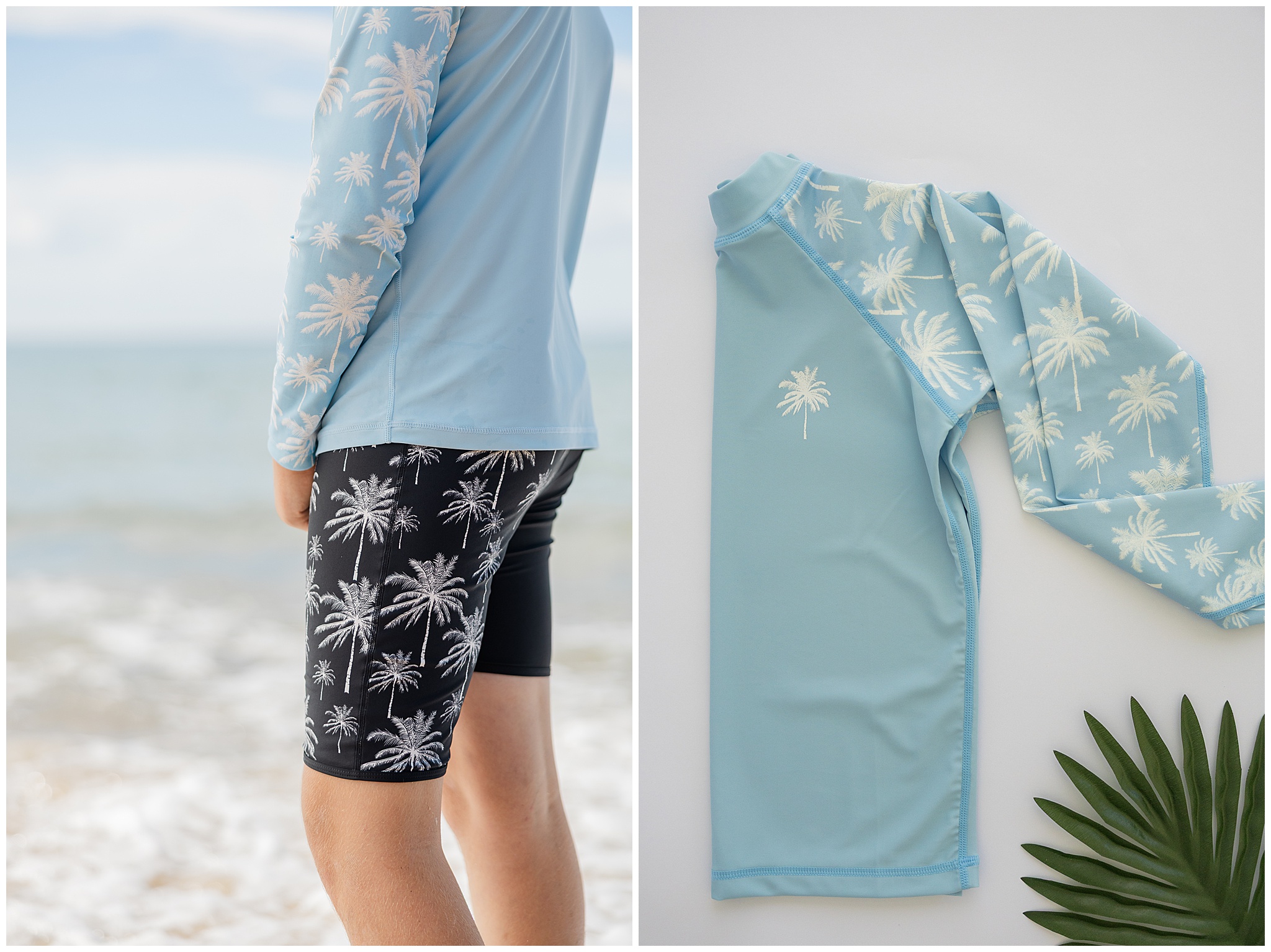 flat lay vs lifestyle product photography side-by-side example