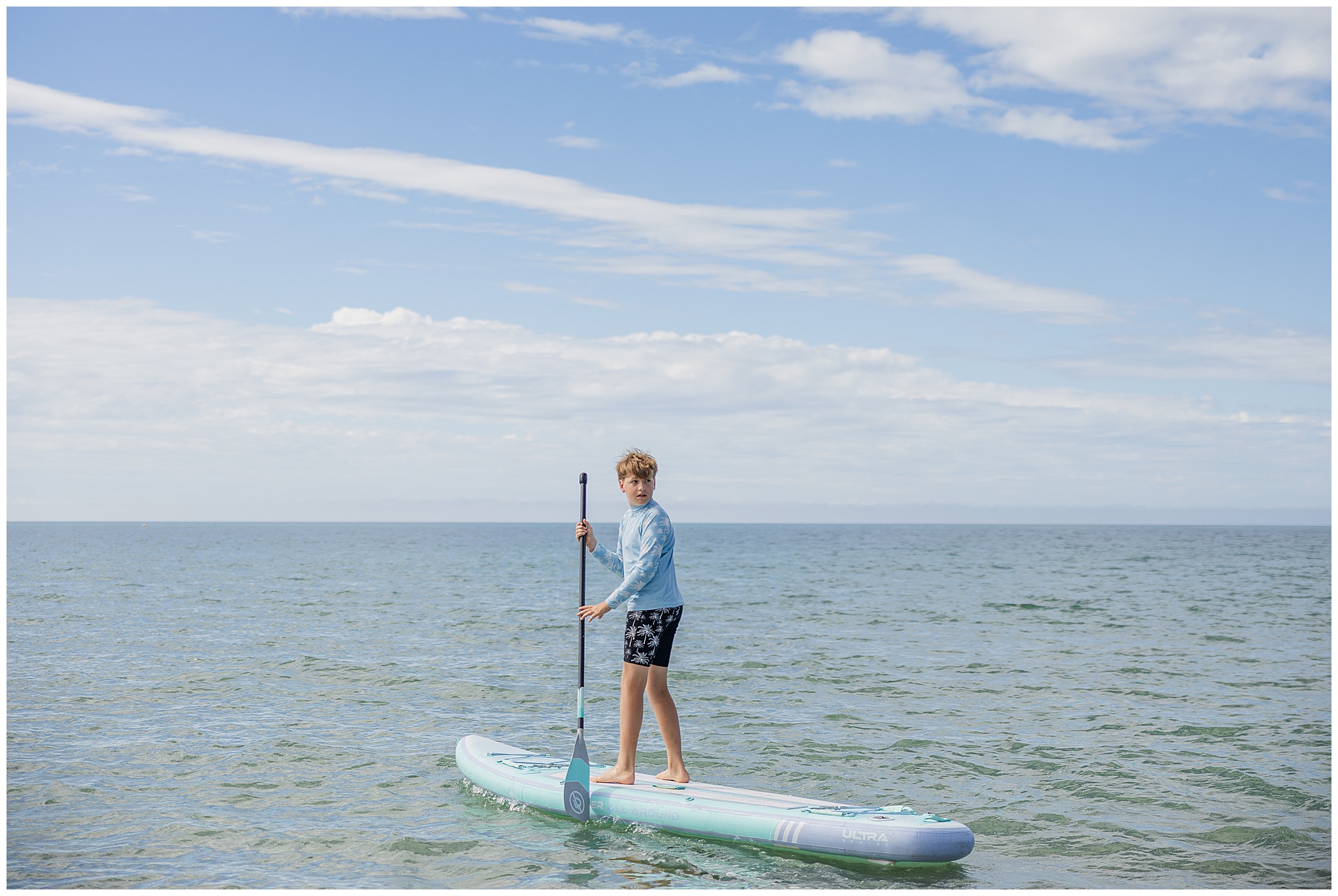 lifestyle product photography of swimwear brand