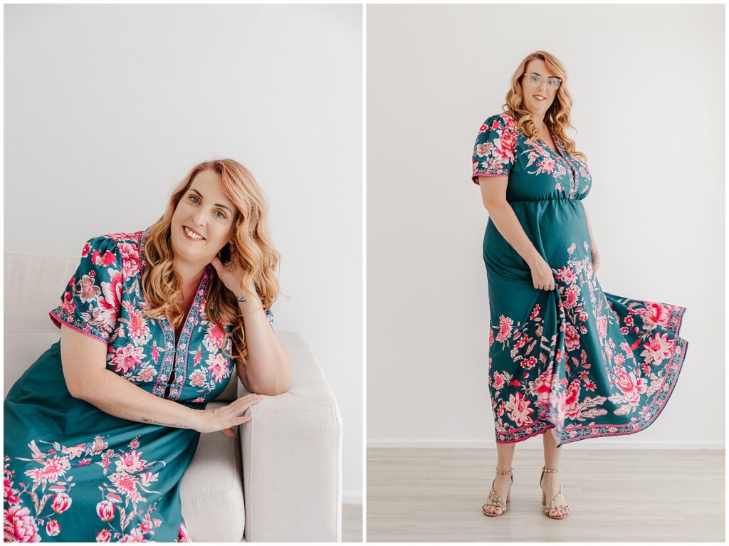 Mackay's brand photographer Alyce Holzy working with life coach Unleash The Phoenix Within during her brand mini photoshoot.